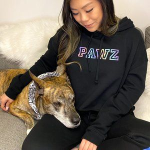 Rainbow PAWZ hoodie